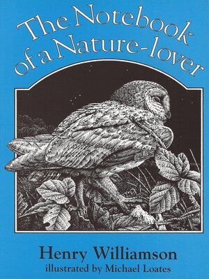 cover image of The Notebook of a Nature-lover